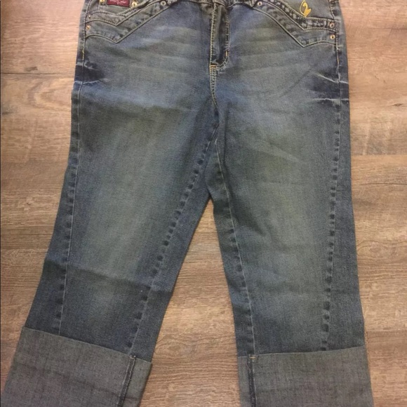 Baby phat Capris Plus 16 NWOT - Picture 3 of 8